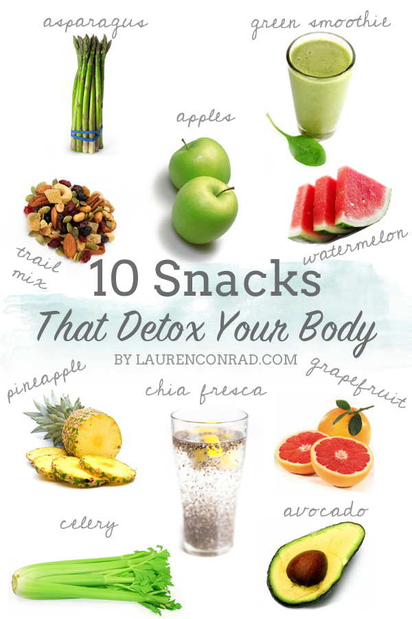 10 Snacks that detox your body
